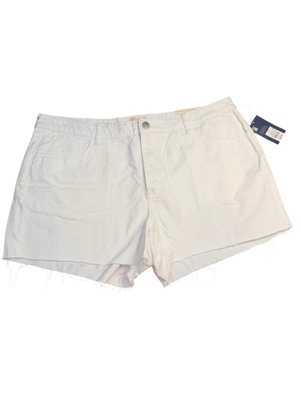 NWT! Universal Thread White Boyfriend Shorts Size 17R